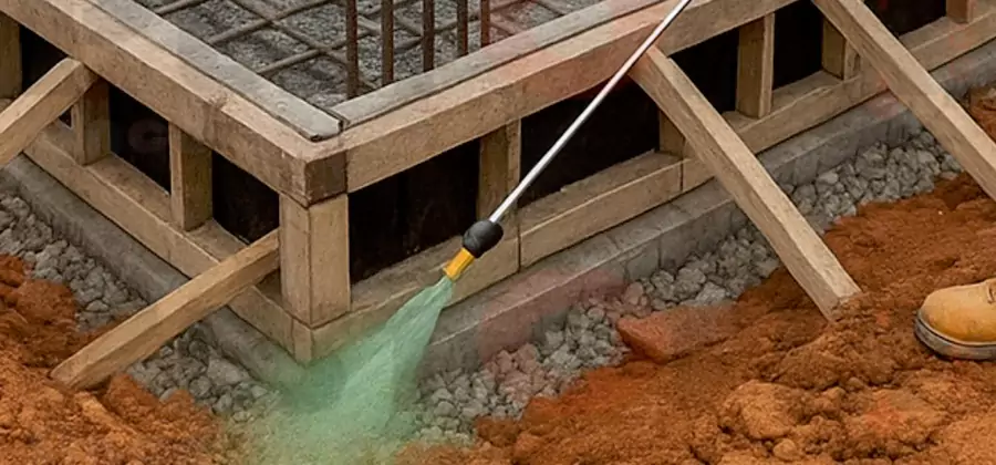 Foundation Slab Termite Treatment in Klamath Falls