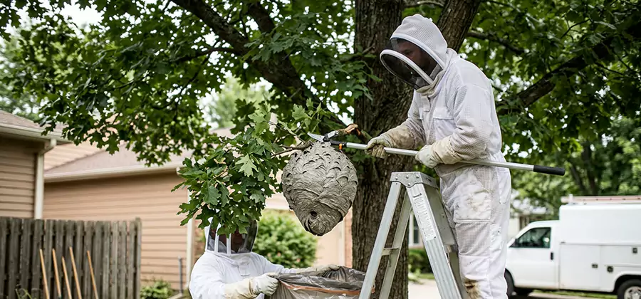 Wasp Nest in Tree Removal Klamath Falls
